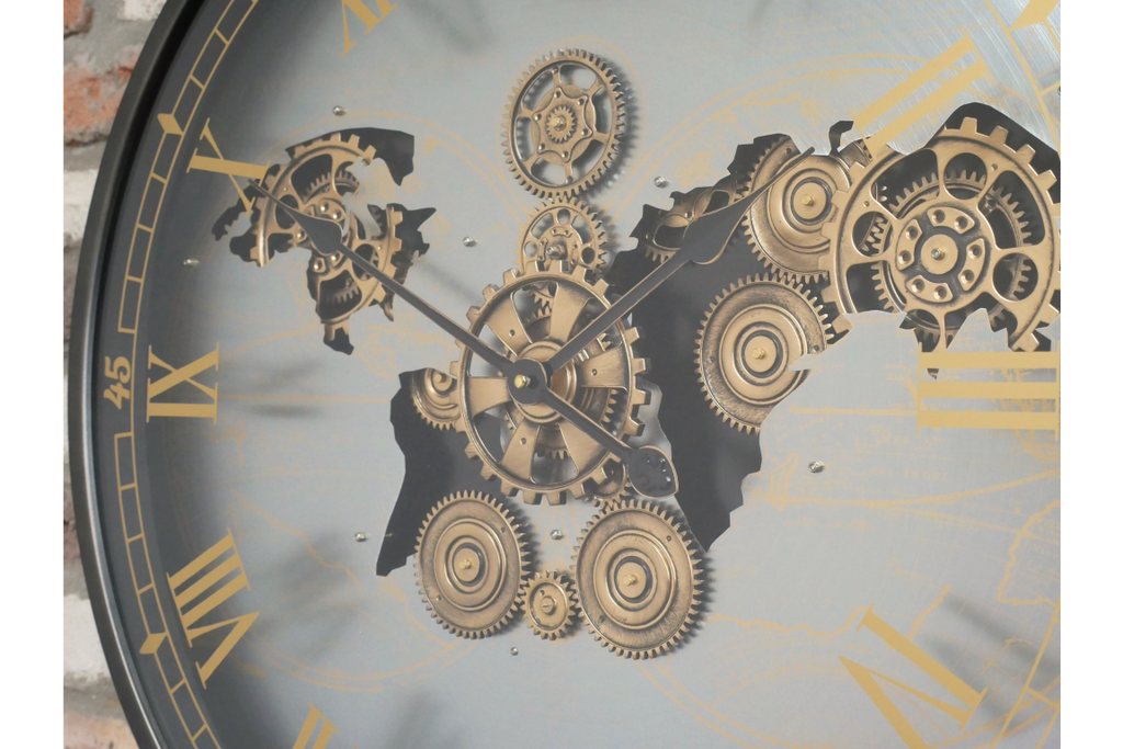 Clock With Cogs