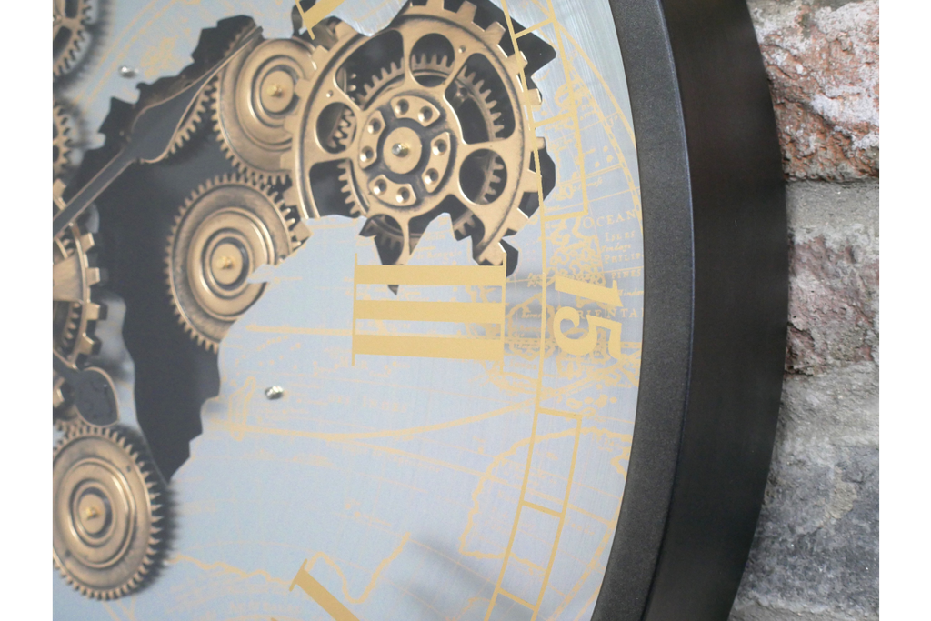 Clock With Cogs