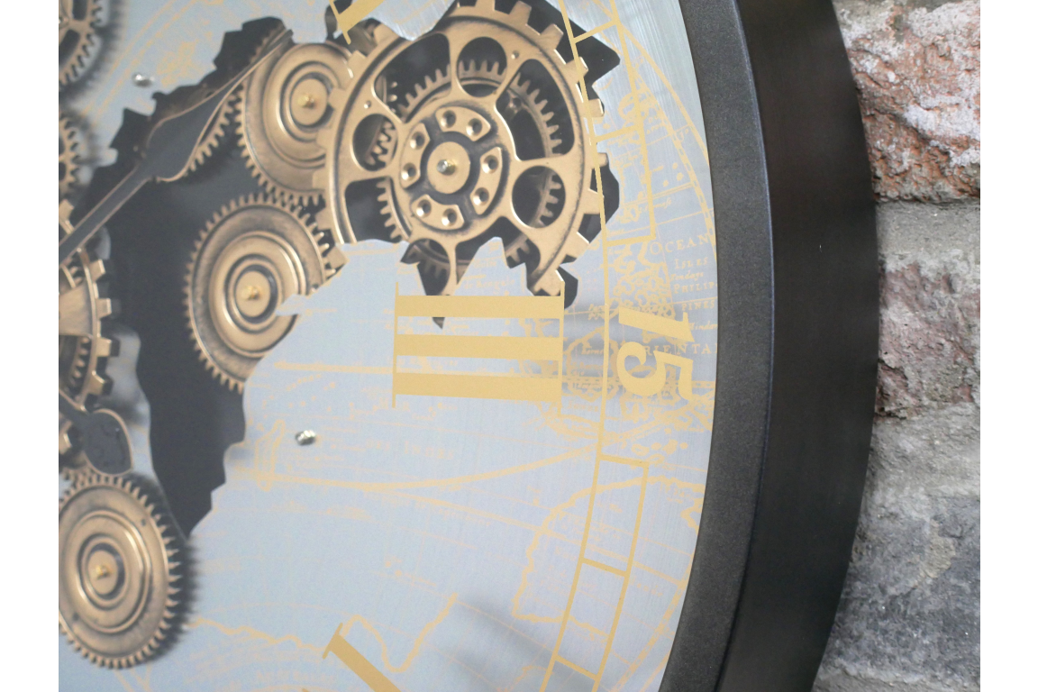 Clock With Cogs