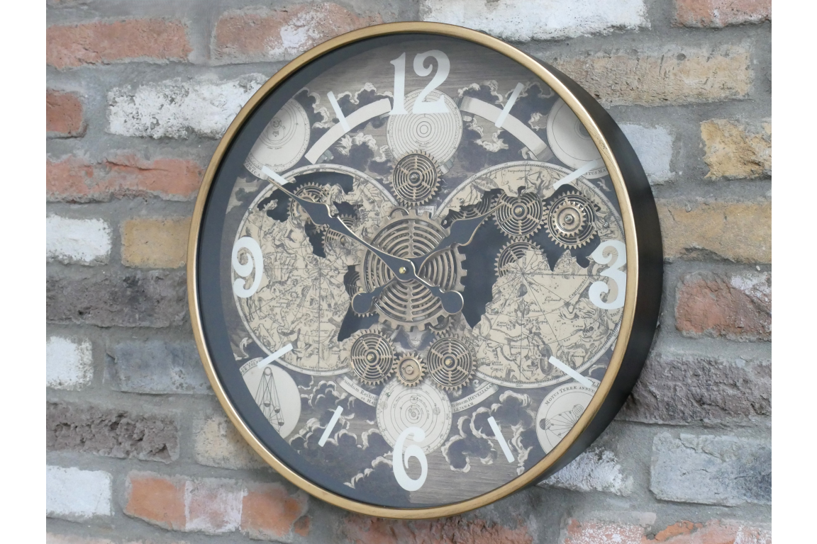 Clock With Cogs