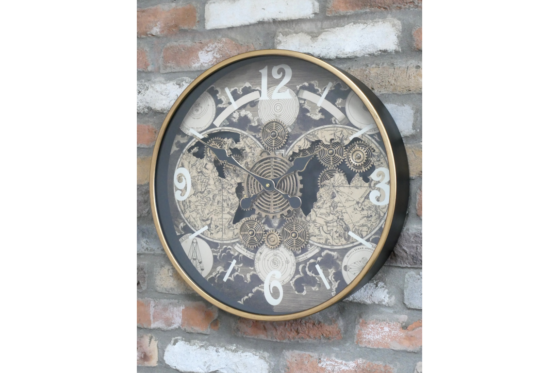 Clock With Cogs