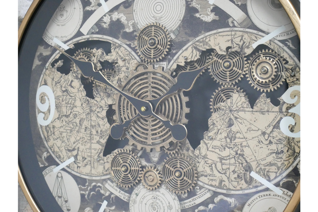 Clock With Cogs