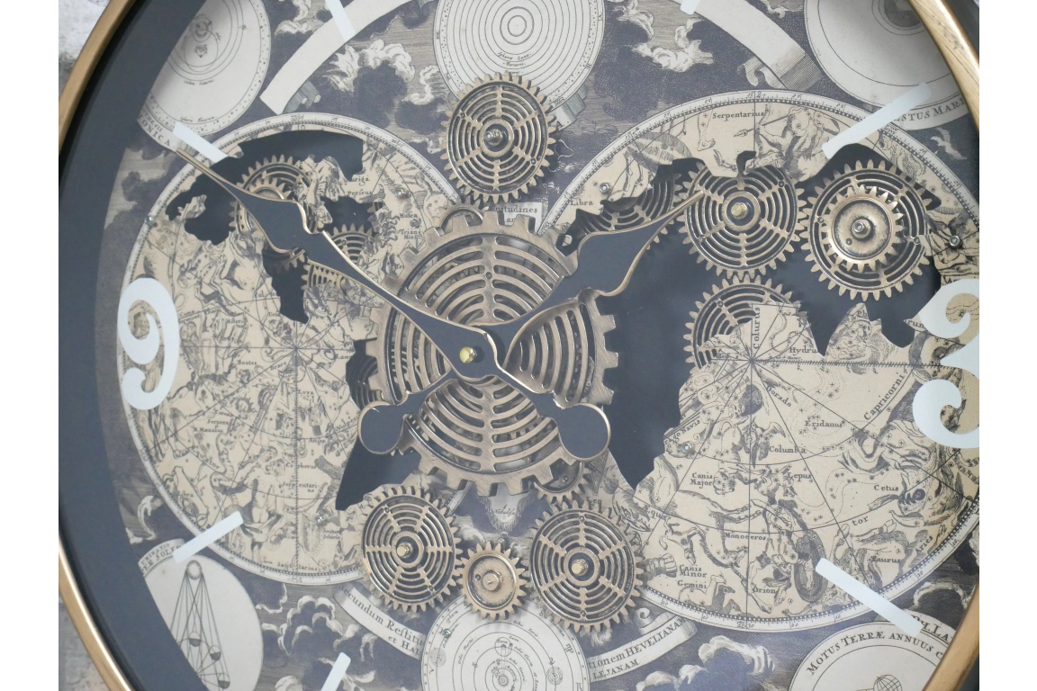 Clock With Cogs