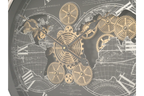 Clock With Cogs