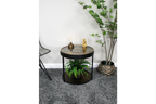 Clock With Cogs Side Table