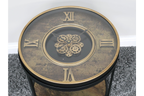 Clock With Cogs Side Table
