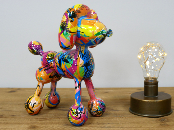 Multi Colour Poodle - Large