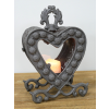Small Heart Lantern - Grey