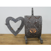 Small Heart Lantern - Grey