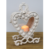 Small Heart Lantern - Cream