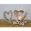 Small Heart Lantern - Cream