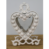 Small Heart Lantern - Cream