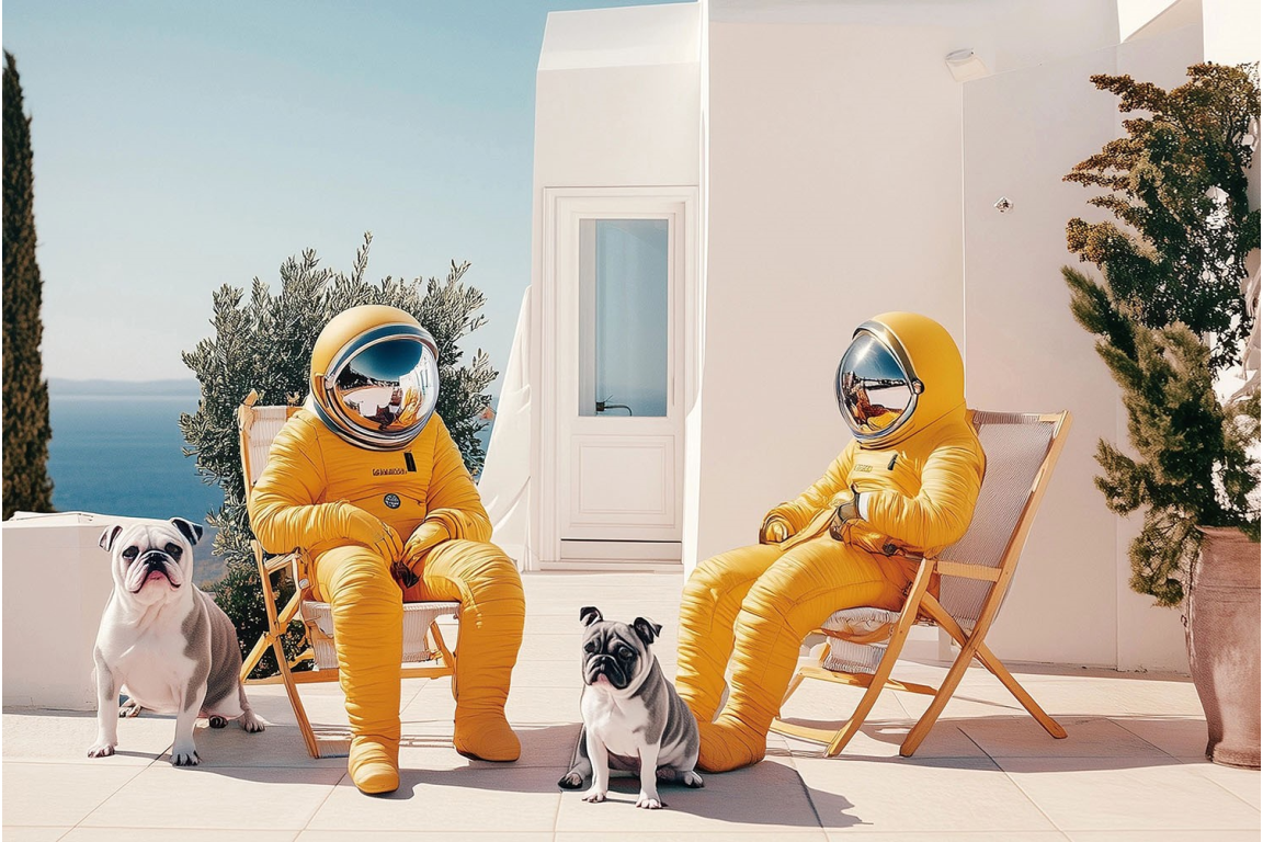 Spacemen & Bulldogs Wall Art