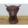 Cow Head With Glasses