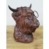 Cow Head With Glasses
