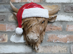 Christmas Cow Wall Decoration