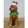 Dog With Christmas Hat