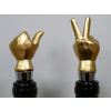 Set Of Two Hands Bottle Stoppers
