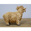 Highland Cow With Flower Headband