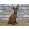Cast Iron Rusty Rabbit