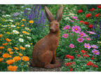 Cast Iron Rusty Rabbit