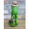 Mowing frog