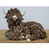 Laying Highland Cow - Large