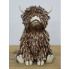 Sitting Highland Cow - Medium