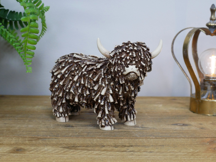 Standing Highland Cow - Small