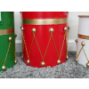 Set Of 3 Drum Bins / Planters