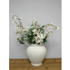 Stone Effect Metal Vase