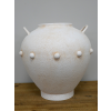 Stone Effect Metal Vase