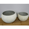 Set Of 2 Metal Planters