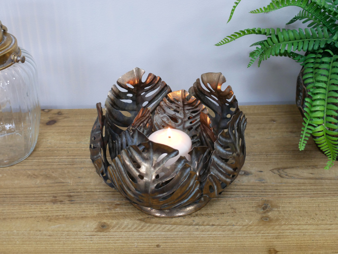Leaf Candle Holder