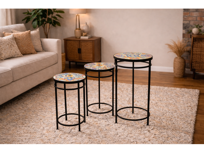 Set Of 3 Side Tables