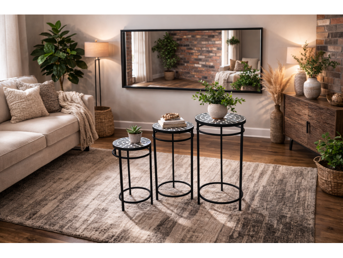 Set Of 3 Side Tables