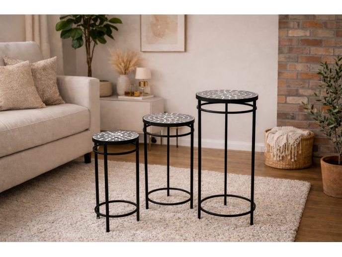 Set Of 3 Side Tables