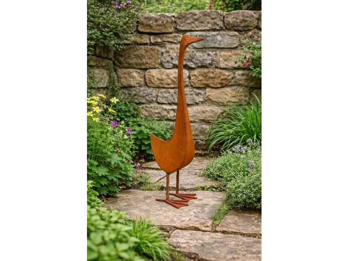 Medium Rusty Bird