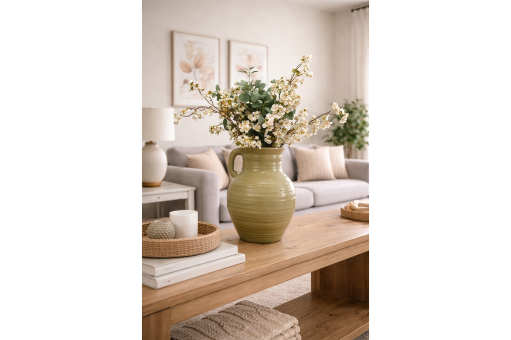 Large Vase With Handle