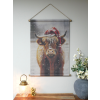 Canvas Wall Art - Winter Cow