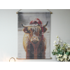 Canvas Wall Art - Winter Cow