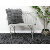 Small Antique Grey Bench
