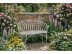 Small Antique Grey Bench