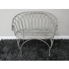 Small Antique Grey Bench