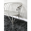 Small Antique Grey Bench