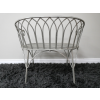 Small Antique Grey Bench