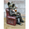 Dog In A Chair