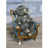 Highland Cow On A Chair