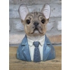 Small Frenchie Dog Bust