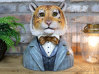 Large Tiger Bust